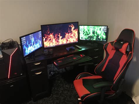 Image result for Gaming Monitor Setup