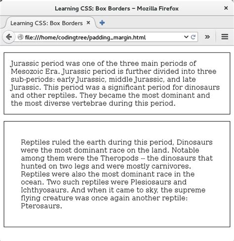 Image result for Padding/Margin Border Box