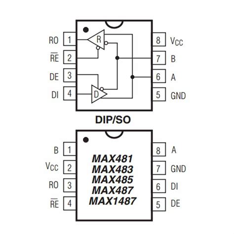 Image result for Arduino MAX485 Module Datasheet