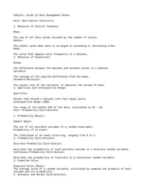 Image result for Data Management Grade 12