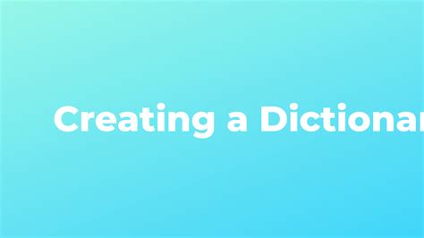 Build a Dict in Python के लिए छवि परिणाम