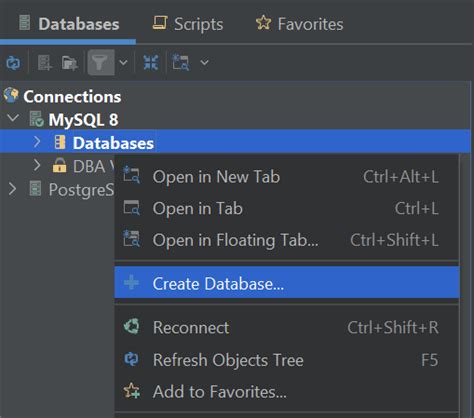Image result for Create a MySQL Database