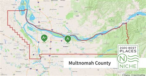 Image result for Multnomah County Zip Code Map