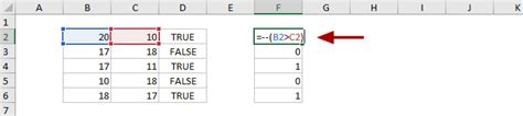 Image result for Excel True False Formula