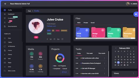 Image result for React Admin Dashboard Example