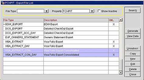 Image result for List of Export File