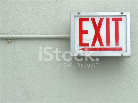 Exit Sign Red Text に対する画像結果
