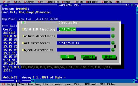Image result for Turbo Pascal Windows 7 32-Bit