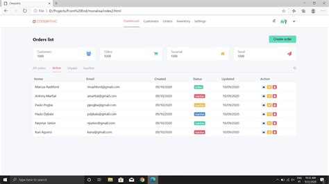 Toradh íomhá ar UI HTML/CSS JS