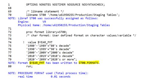Put Format SAS に対する画像結果