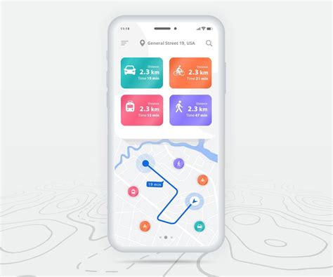 Image result for Map Navigation System UI Design