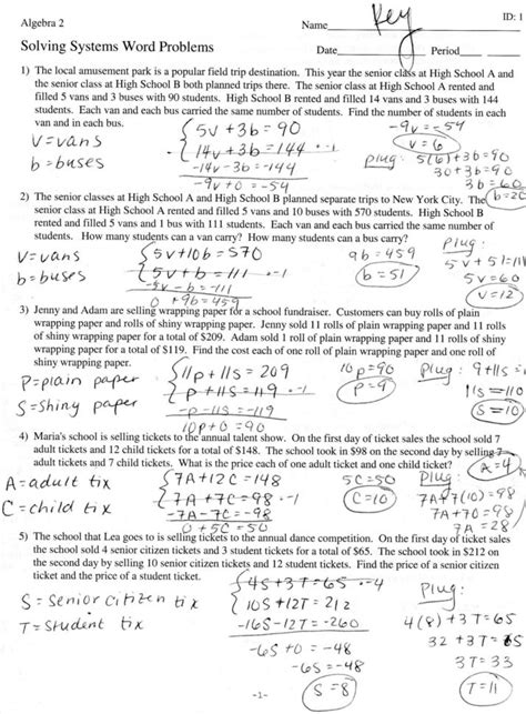 Image result for Linear Word Problems Worksheet PDF