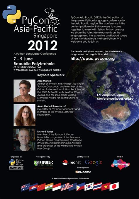 Afbeeldingsresultaten voor PyCon Poster