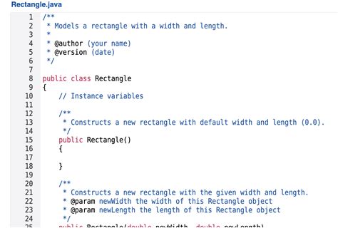 Image result for Rectangle Java