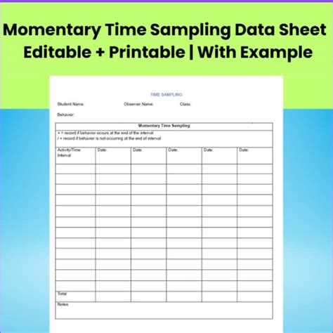 Toradh íomhá ar Time Sampling Behavior