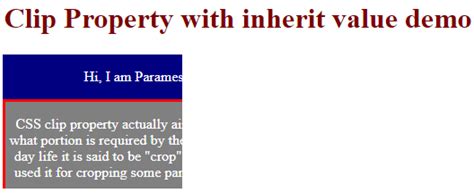 Image result for CSS Clip Rect