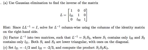 How to Invert a Matrix Using Gaussian Elimination に対する画像結果