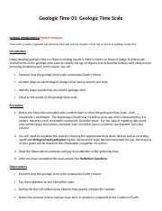 Geologic Time WebQuest Answer Key に対する画像結果