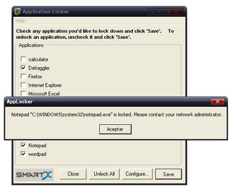 Afbeeldingsresultaten voor AppLocker Screen