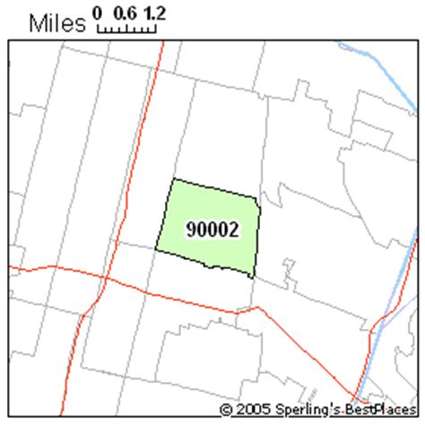 Image result for 90002 Zip Code Map