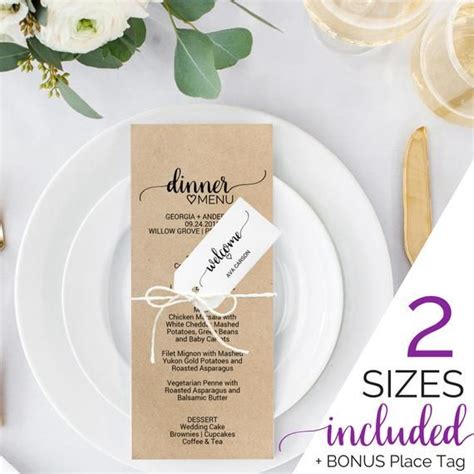 Rustic Wedding Menu Card కోసం చిత్ర ఫలితం