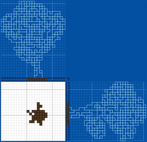 Image result for Minecraft Tree Blueprint