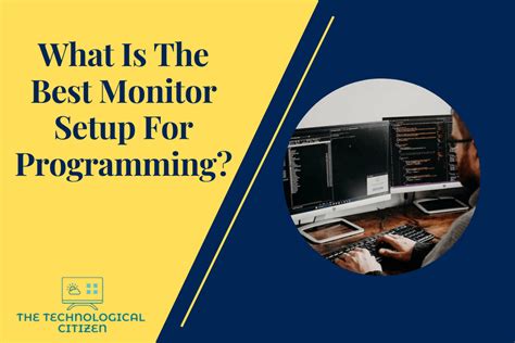 Image result for Best Monitor Setup for Coding