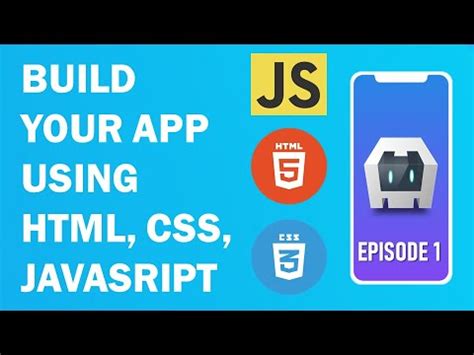 How to Make an App Using HTML に対する画像結果
