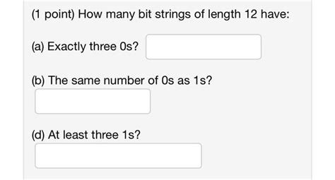 Image result for How Many Bit Strings Question and Answer Worksheet