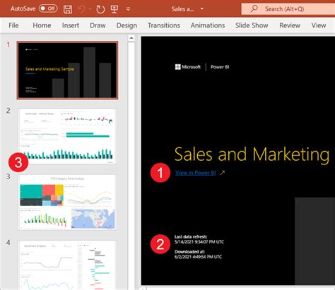 How to Export Power Bi to PowerPoint に対する画像結果