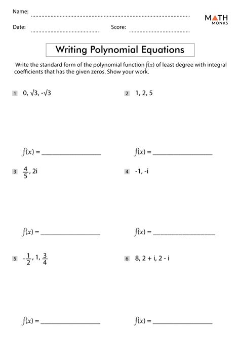 Image result for Polynomial Operations Practice Answer Key