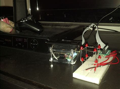 Toradh íomhá ar Raspberry Pi LED Cube