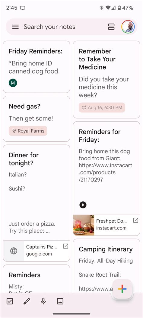 Keep Notes Play Store に対する画像結果
