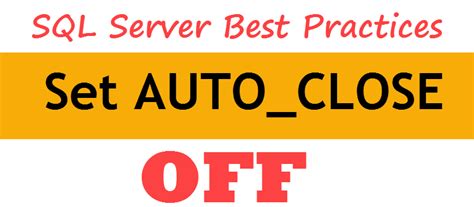 Configure SQL Auto Closed-এর ছবি ফলাফল