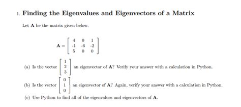 Image result for Eigenvalue Python