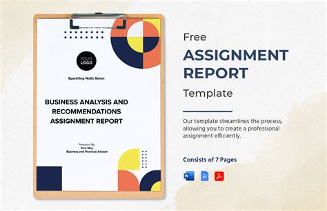 Example Report Assignment に対する画像結果
