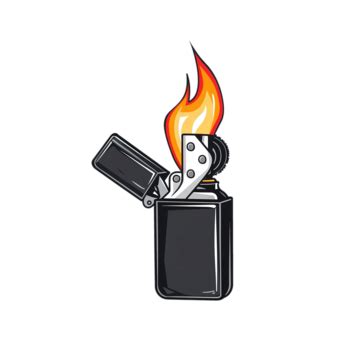 Toradh íomhá ar Fire Spark in Lighter PNG