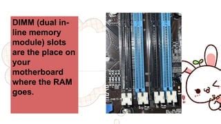 Image result for Dual Inline Memory Module in a Motherboard