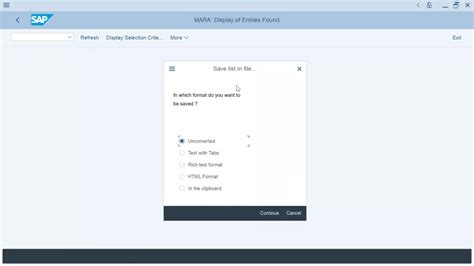 SAP Excel に対する画像結果