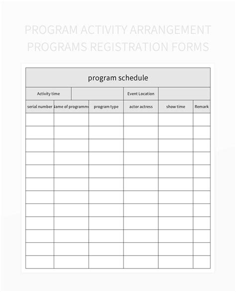 Image result for Program Work Sheets