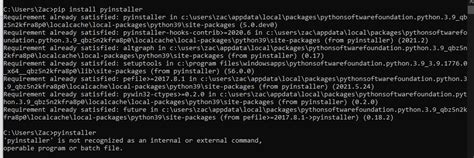 PyInstaller Not Working に対する画像結果