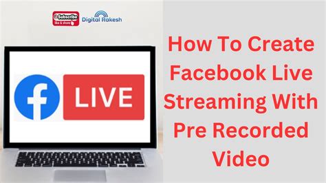 Image result for How to Create Live Video On Facebook Computer