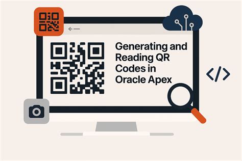 Afbeeldingsresultaten voor Oracle Apex QR Scanner