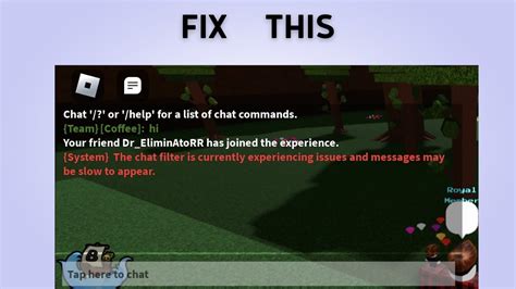 Image result for Roblox Chat Filter Error