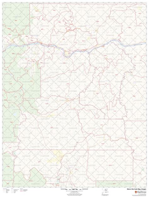 Toradh íomhá ar Multnomah County Oregon Zip Code Map