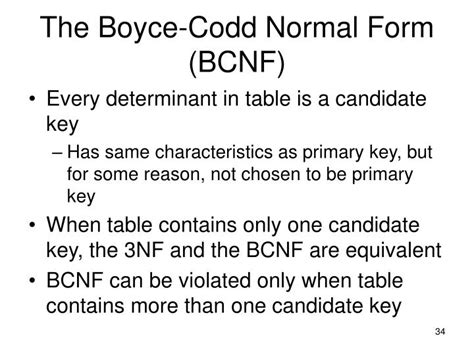 Image result for Boyce-Codd Normal Form Example