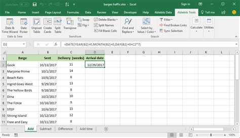 Image result for Excel Date Calculation