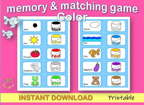 Afbeeldingsresultaten voor Color Memory Game