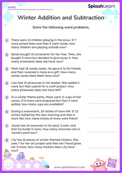 Image result for 2 Step Addition and Subtraction Word Problems