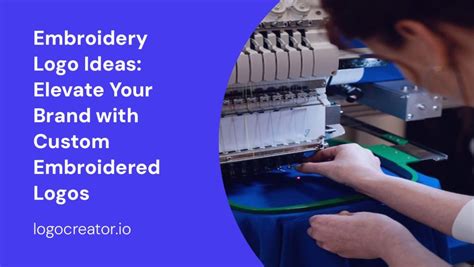 Embroidery Logo Ideas: Elevate Your Brand With Custom Embroidered Logos ...